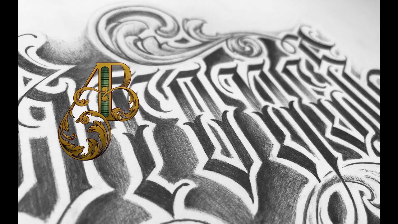 The Everlasting American Traditional Tattoo Lettering